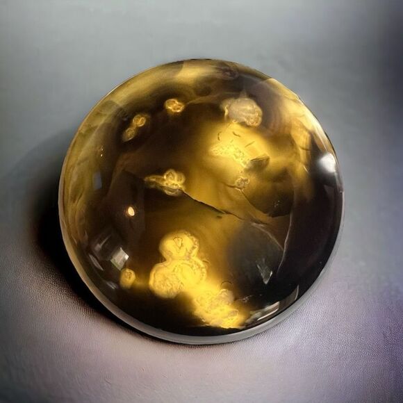 Natural Black Cherry Agate Crystal Sphere - Picture 1 of 15